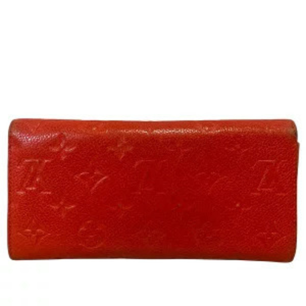 Louis Vuitton fold Curieuse Long Empreinte Wallet Portefeuille Bi Monogram Brown